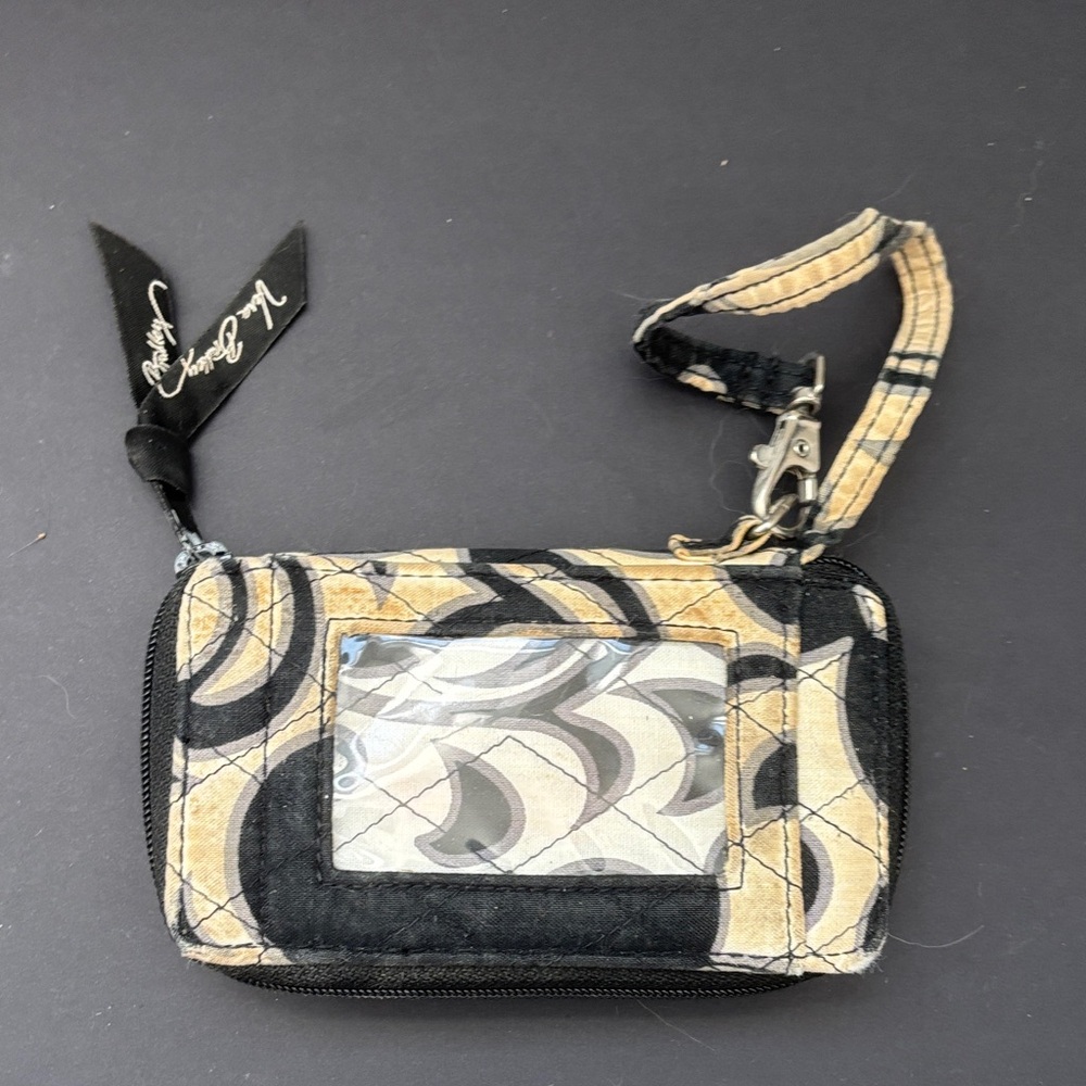 Vera Bradley Patterned Wristlet wallet with ID Window